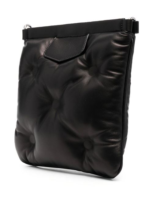 Borsa a tracolla in pelle nera trapuntata MAISON MARGIELA | SB1WG0005P4300T8013